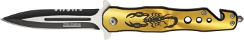 Tac Force Rescue Linerlock A-O Knives TF664Y