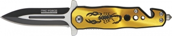 Tac Force Rescue Linerlock A-O Knives TF664YS