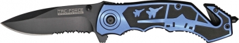 Tac Force Rescue Linerlock A-O Knives TF671BL