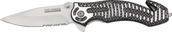 Tac Force Rescue Linerlock A-O Knives TF681CF