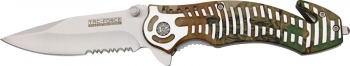 Tac Force Rescue Linerlock A-O Knives TF681GC