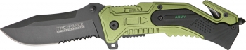 Tac Force Tac Force Rescue Linerlock A-O Knives TF688AR