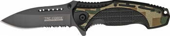 Tac Force Linerlock Camo A-O Knives TF689CA