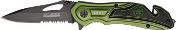 Tac Force Rescue Linerlock A-O Knives TF696AR