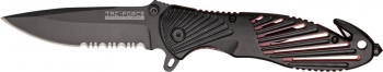 Tac Force Rescue Linerlock A-O Knives TF702BKR