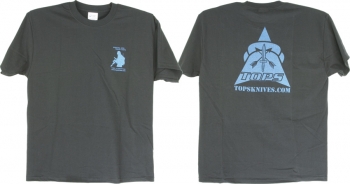 TOPS T-Shirt Blue Black XXL knives TPTSBBXXL