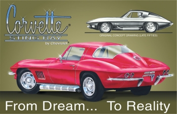 Tin Signs Corvette Stingray TSN0694