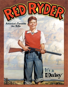 Tin Signs Daisy Red Ryder TSN0904