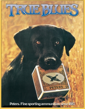 Tin Signs Peters-True Blue Lab TSN0928