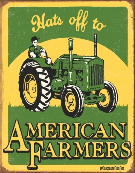 Tin Signs Schonberg - American Farmer TSN1173