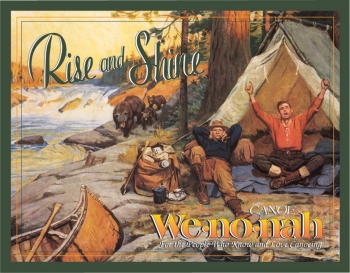 Tin Signs Tin Sign Wenonah-Rise & Shine. TSN1494