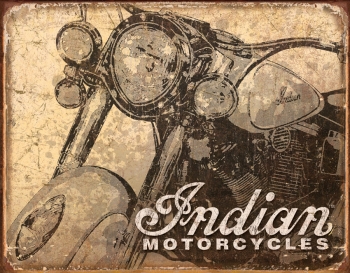 Tin Signs Indian Antiqued TSN1724