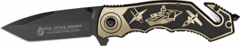 United Cutlery Seek Attack Destroy A-O Folder knives UC2708