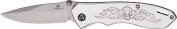 United Cutlery United Silver Onyx Skull A-O knives UC2799