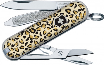 Victorinox Classic SD Leopard knives VN56222