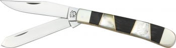 Wild Boar Trapper Black and Pearl Knives WB8002