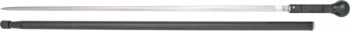 Windlass Knob Cane Solid Black Aluminum Rapier Blade 600180