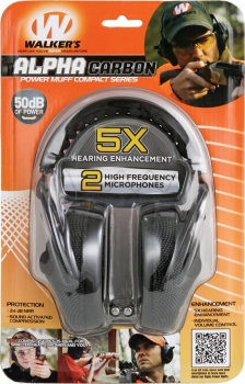 Walkers Game Ear Alpha Carbon ear products WGE84976