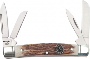 Wrangler Four Blade Congress Stag Knives WR004SG