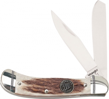 Wrangler Wrangler Peanut Stag Handle. Knives WR010SG