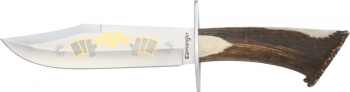 Wrangler Wrangler Medium Stag Bowie. Knives WR101SG