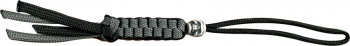 Para Cord Lanyard Black and Gray PDPLBG