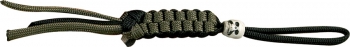 Para Cord Lanyard Black and OD Green PDPLBOD