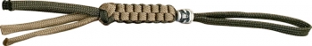 Parachute Cord Lanyard OD Green and Tan PDPLODT