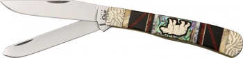Brian Yellowhorse Custom Case Trapper Knives YH164