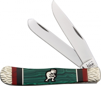 Brian Yellowhorse Custom Case Trapper Knives YH171