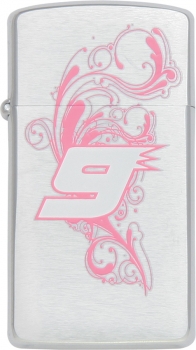 Zippo 24235 Kasey Kahne Slim Scroll - Pink Number 9 