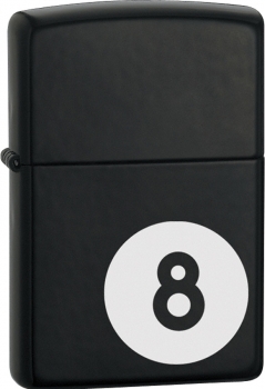 Zippo 8 Ball Mate Black Windproof Lighter 24331