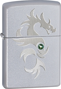 Zippo Z024478 BL Dragon Lighter Swarovski Crystal