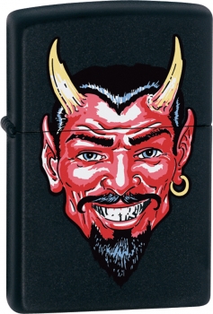 Old Nick ZO24514 Matte Black Grinning Old Nick