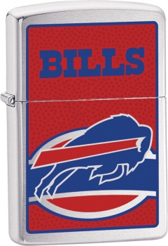 Zippo NFL Buffalo Bills Brushed Chrome 24606 Lighter
