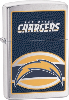 Zippo NFL San Diego Chargers Windproof Chrome Lighter 24611