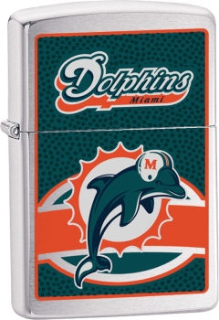 Zippo NFL Miami Dolphins Windproof Lighter ZO24615