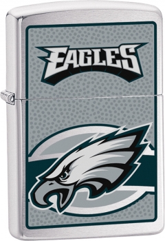 Zippo High Polish Chrome NFL Philadelphia Eagles 24616