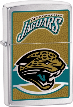 Zippo NFL Jacksonville Jaguars Windproof Lid Lighter 24619