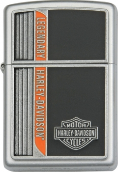 Zippo Harley Legendary Lighter ZO24665 Black Orange