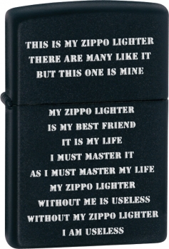  The Zippo Creed lighter ZO24710 