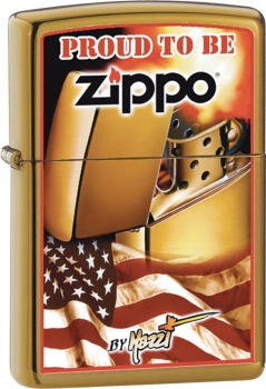 Mazzi Proud To Be Zippo ZO24746 Harvest Bronze