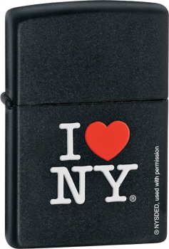 The Zippo I Love NY lighter (model ZO24798)