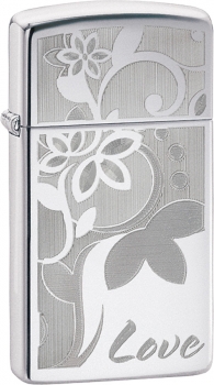 The Zippo Love Flower ZO24816 lighter 