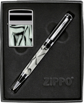 Zippo Zippo Lighter-Pen Set. lights 24823