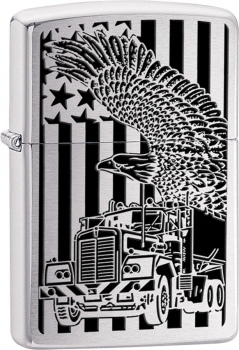 Zippo Truck Eagle lighter (model ZO24826)