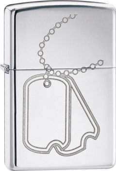 The Zippo Dog Tags lighter ZO24836