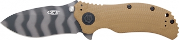 Zero Tolerance ZT0302 Folding Tactical Tiger Stripe Knife