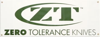 Zero Tolerance Display Banner knives ZTB