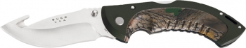 Buck BU398CM Omni Hunter Camo Sheath Realtree Hardwoods 